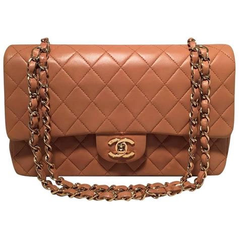 chanel camel bag